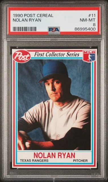 1990 Post Cereal Nolan Ryan #11 card image
