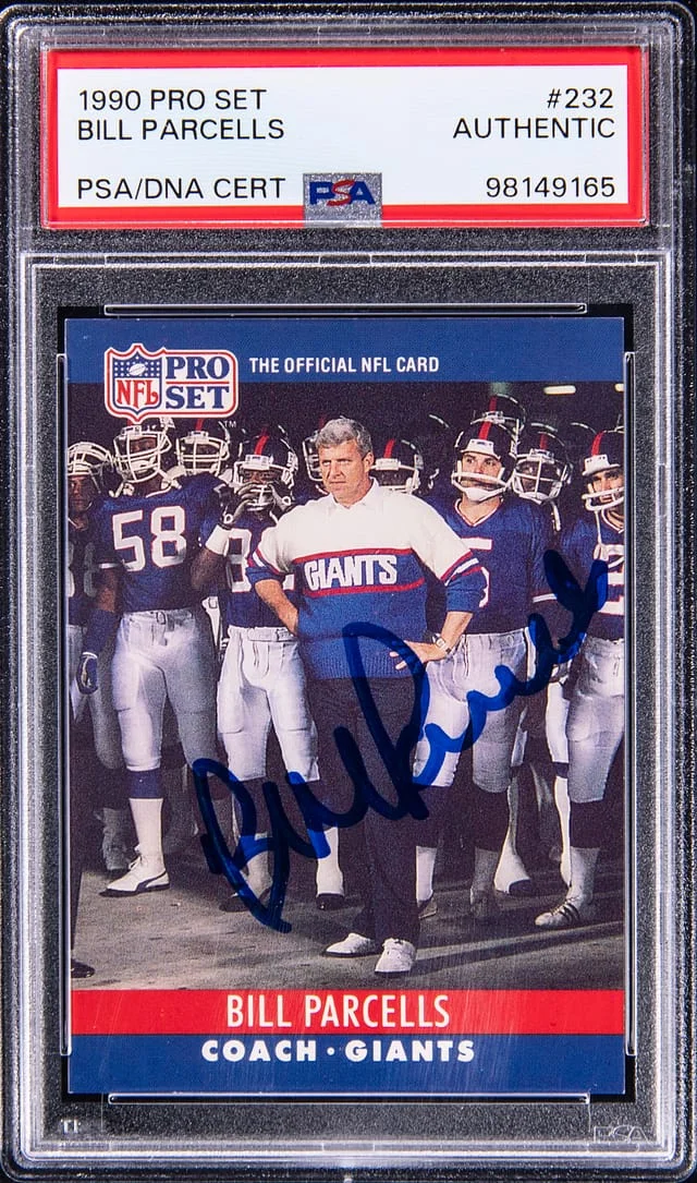 1990 Pro Set Bill Parcells #232 card image