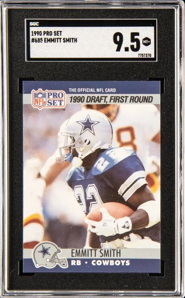 1990 Pro Set Emmitt Smith #685 card image