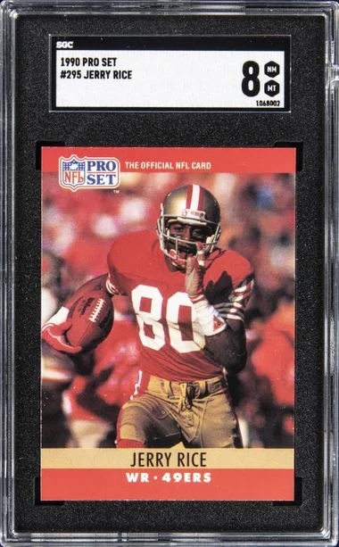 1990 Pro Set Jerry Rice #295 card image