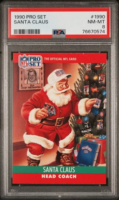 1990 Pro Set Santa Claus #1990 card image