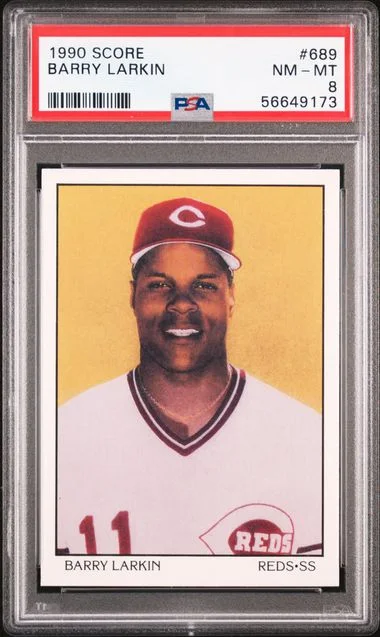 1990 Score Barry Larkin #689 card image