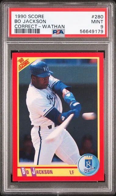1990 Score Bo Jackson #280 card image
