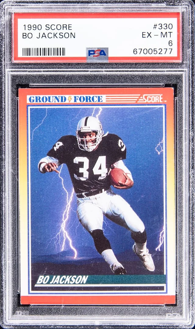 1990 Score Bo Jackson #330 card image