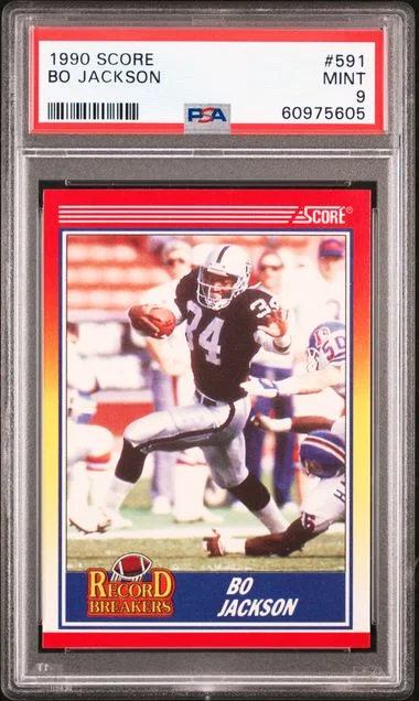 1990 Score Bo Jackson #591 card image