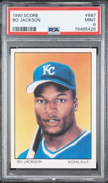 1990 Score Bo Jackson #687 card image