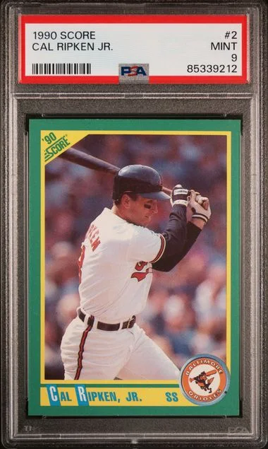 1990 Score Cal Ripken Jr. #2 card image