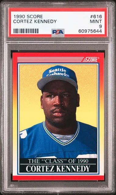 1990 Score Cortez Kennedy #616 card image