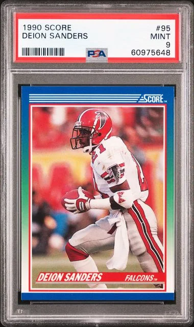 1990 Score Deion Sanders #95 card image