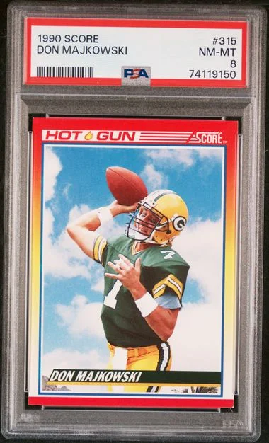 1990 Score Don Majkowski #315 card image