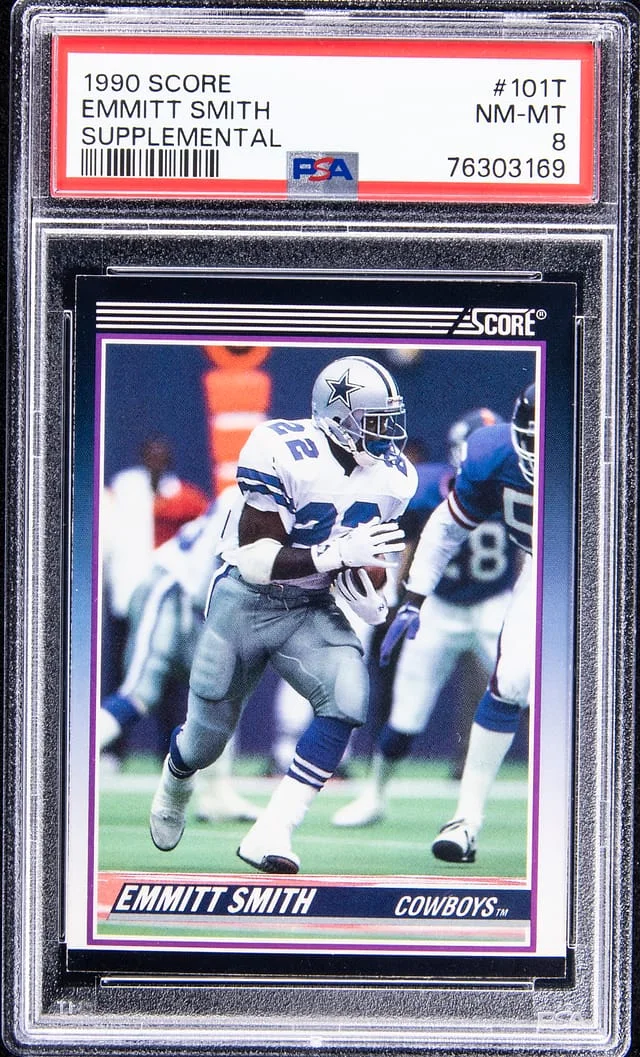 1990 Score Emmitt Smith Supplemental #101T card image