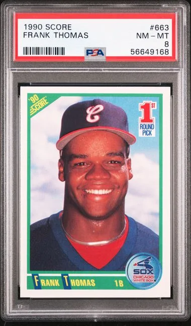 1990 Score Frank Thomas #663 card image