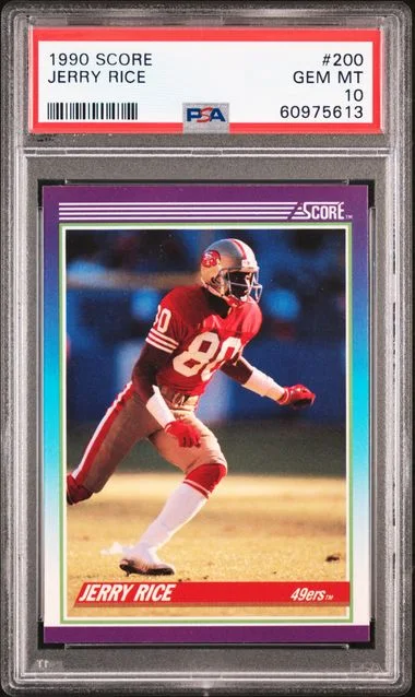 1990 Score Jerry Rice #200 card image