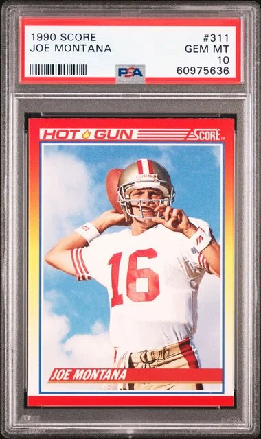 1990 Score Joe Montana #311 card image