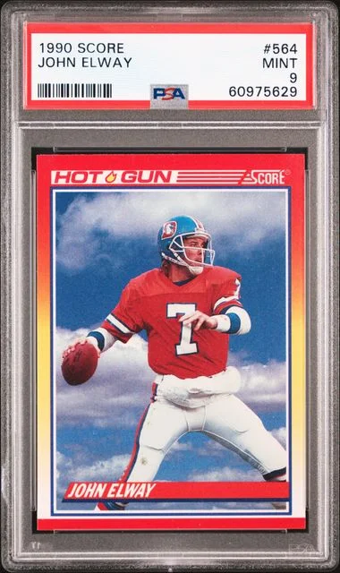 1990 Score John Elway #564 card image