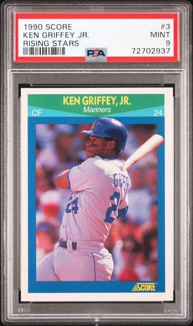 1990 Score Ken Griffey Jr. Rising Stars #3 card image