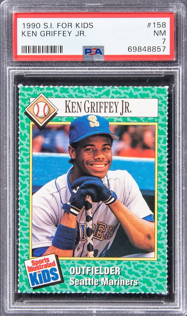 1990 S.I. For Kids Ken Griffey Jr. #158 card image