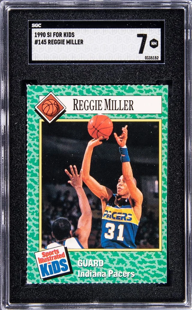 1990 S.I. For Kids Reggie Miller #145 card image