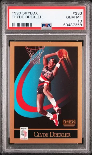 1990 SkyBox Clyde Drexler #233 card image