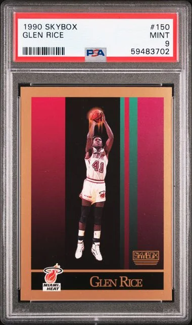 1990 SkyBox Glen Rice #150 card image