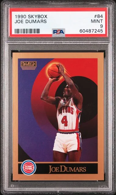 1990 SkyBox Joe Dumars #84 card image