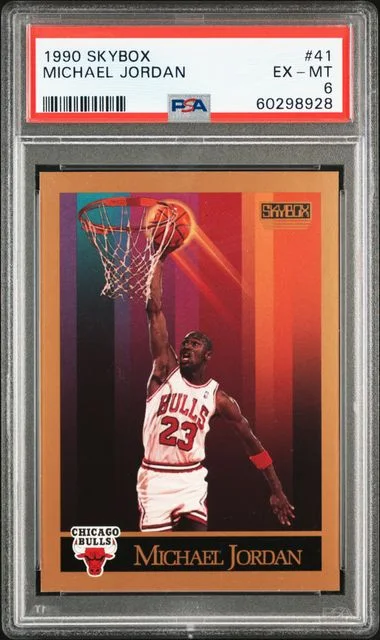 1990 SkyBox Michael Jordan #41 card image