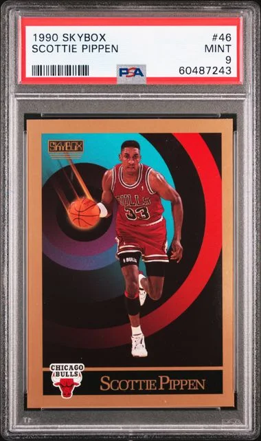 1990 SkyBox Scottie Pippen #46 card image