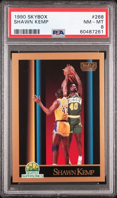 1990 SkyBox Shawn Kemp #268 card image
