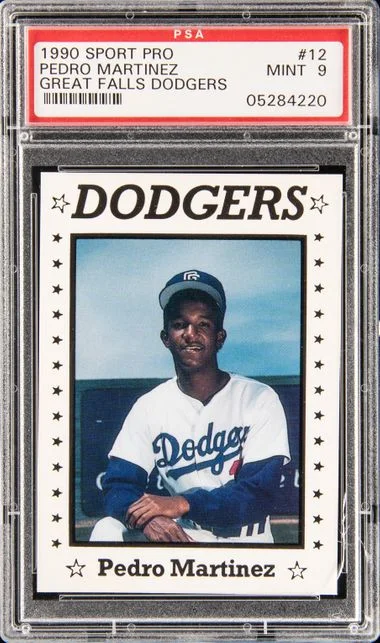 1990 Sport Pro Great Falls Dodgers Pedro Martinez #12 card image