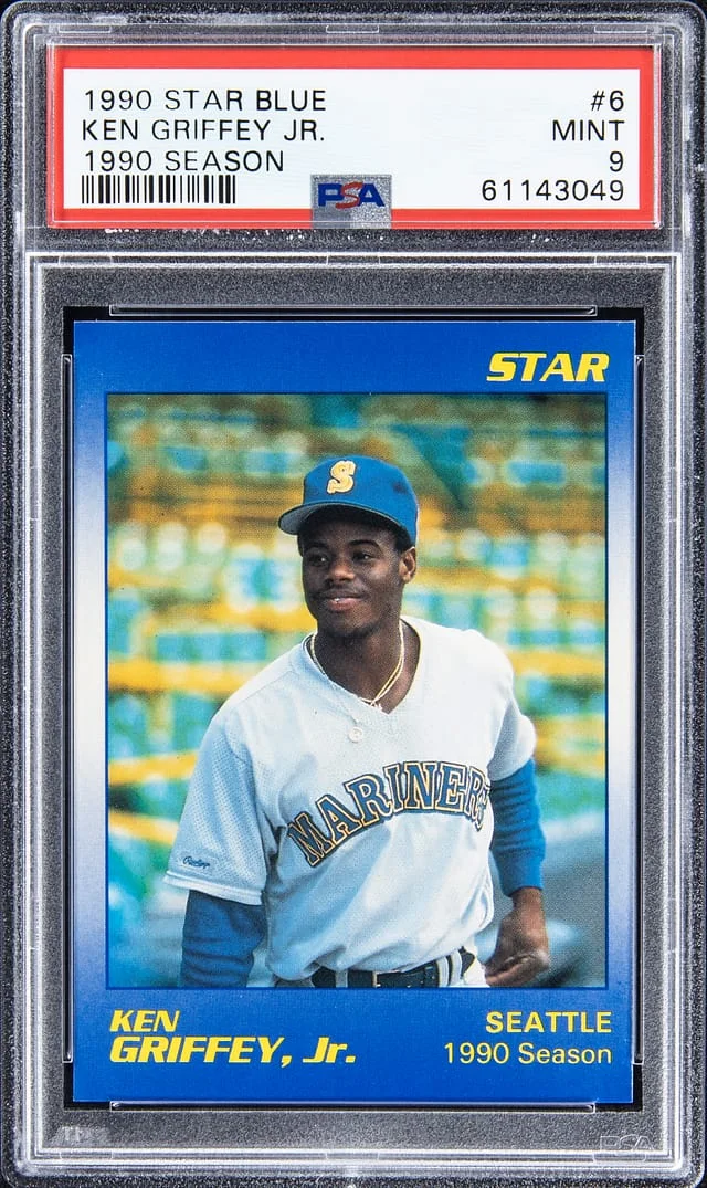 1990 Star Blue 1990 Season Ken Griffey Jr. #6 card image