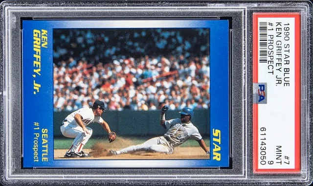 1990 Star Blue Prospect #7 Ken Griffey Jr. #1 card image