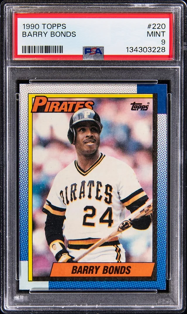 1990 Topps Barry Bonds #220 card image