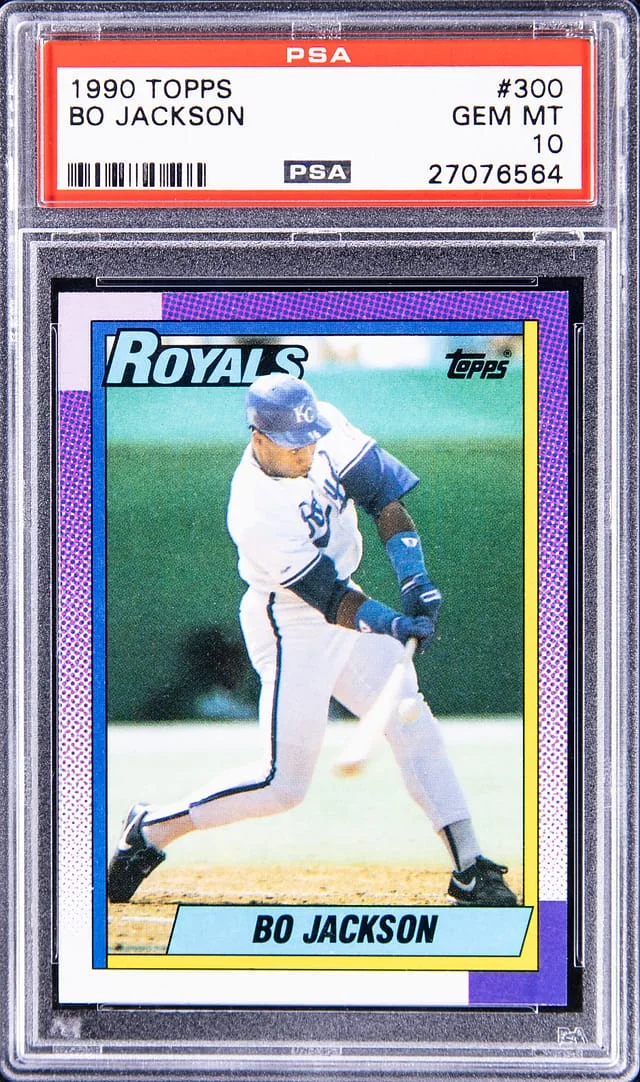 1990 Topps Bo Jackson #300 card image