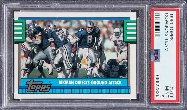 1990 Topps Cowboys Team #511 card image