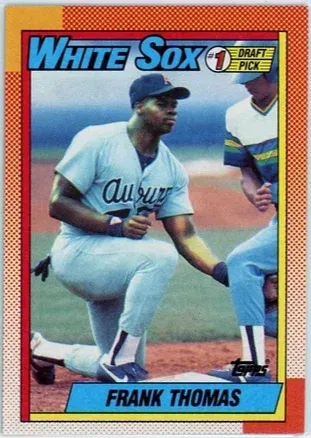 1990 Topps Frank Thomas #414 card image