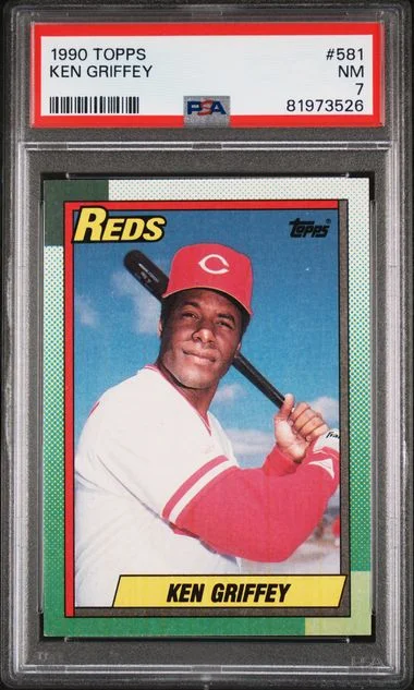 1990 Topps Ken Griffey #581 card image