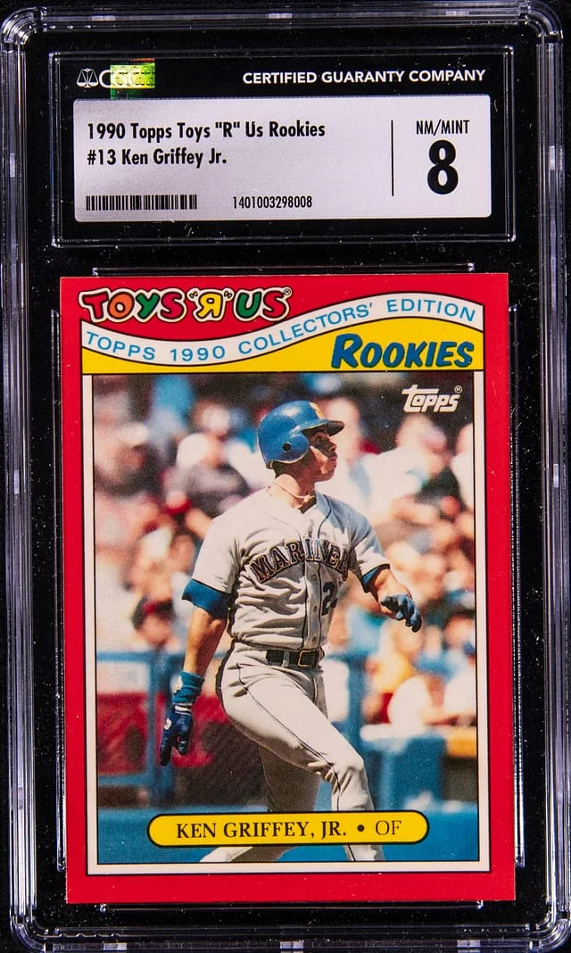 1990 Topps Ken Griffey Jr. Toys R Us Rookies #13 card image