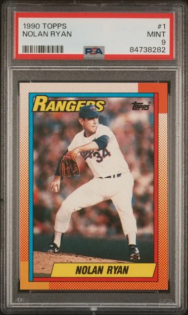 1990 Topps Nolan Ryan #1 card image