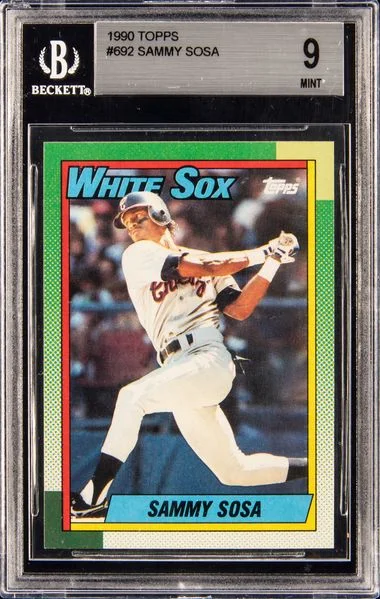 1990 Topps Sammy Sosa #692 card image