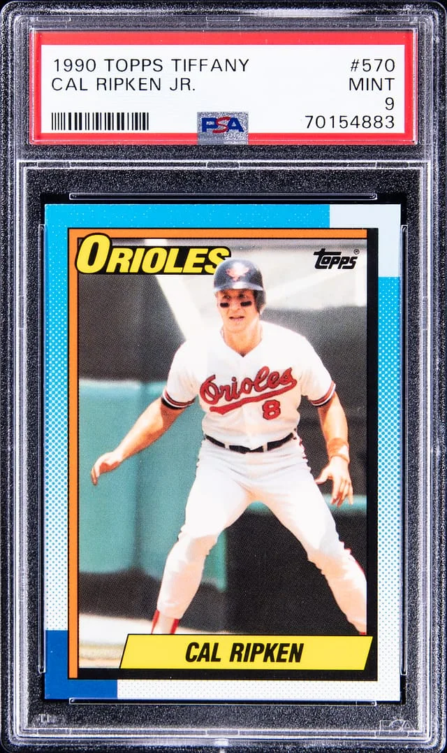 1990 Topps Tiffany Cal Ripken Jr. #570 card image