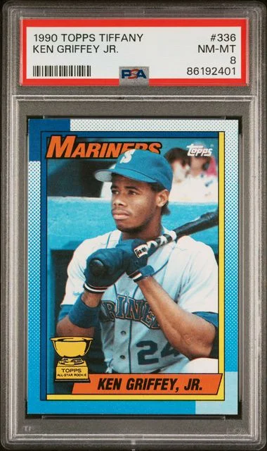 1990 Topps Tiffany Ken Griffey Jr. #336 card image