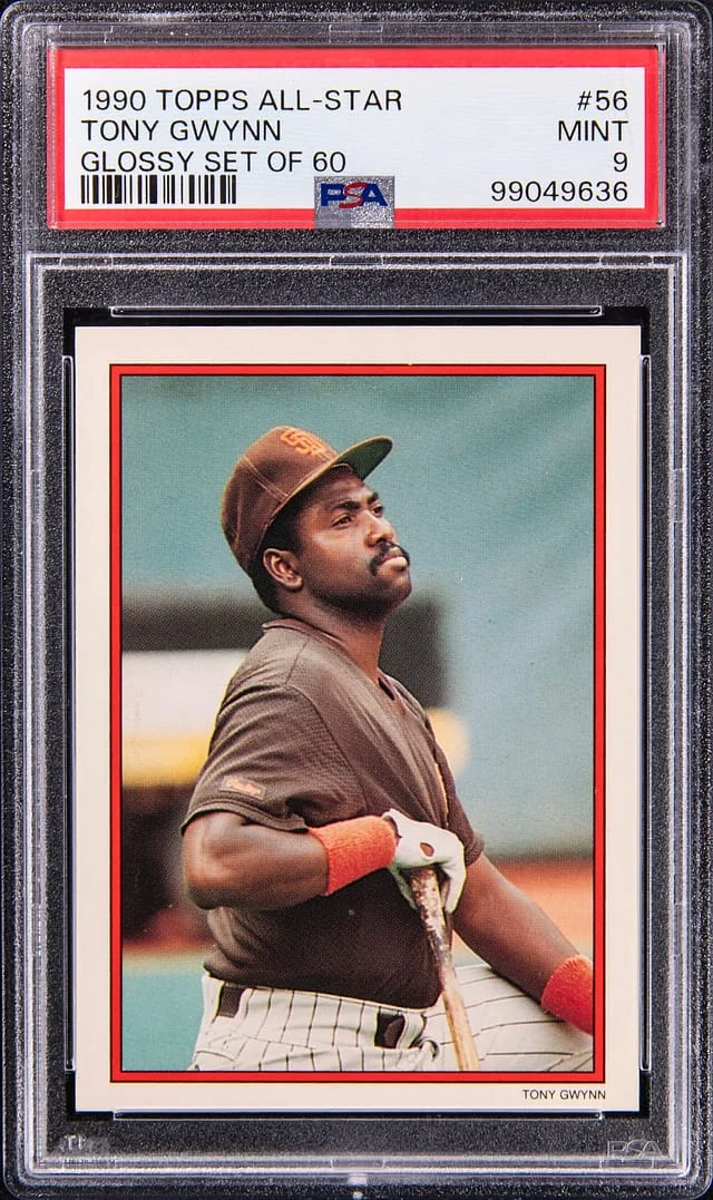 1990 Topps Tony Gwynn All-Star Glossy Set of 60 #56 card image