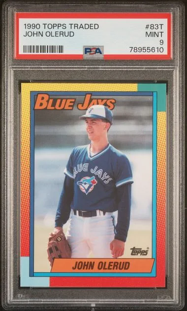 1990 Topps Traded John Olerud #83T card image