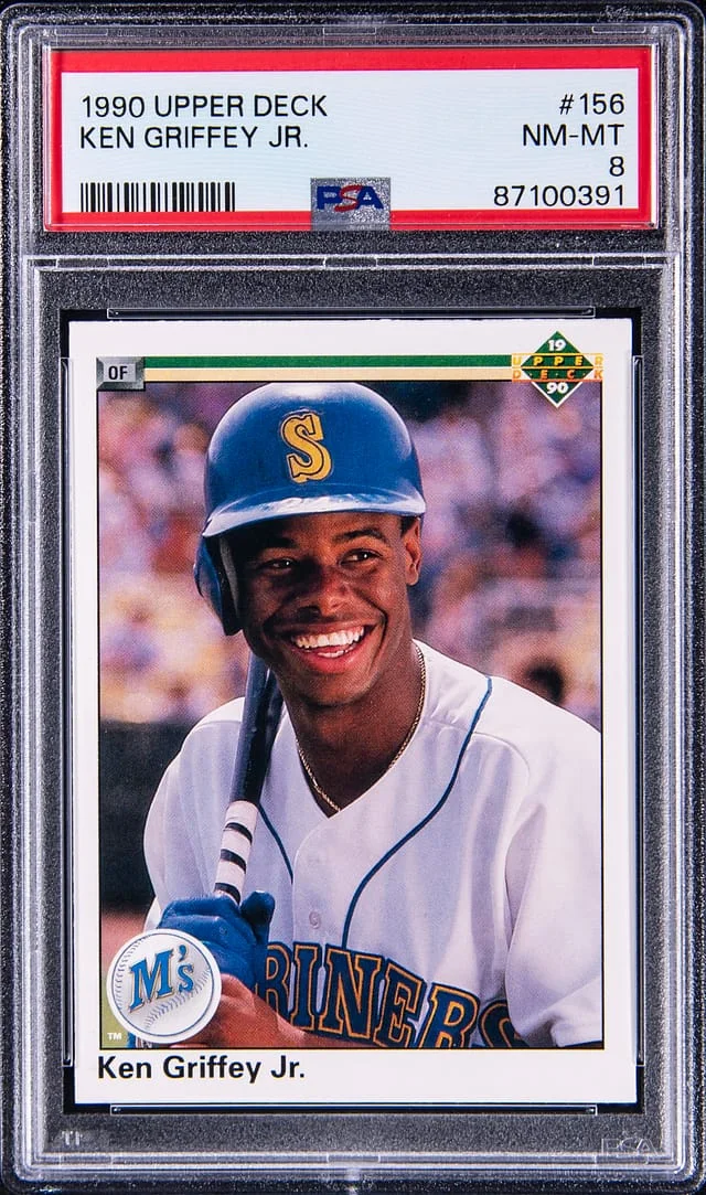 1990 Upper Deck Baseball Ken Griffey Jr #156 card image