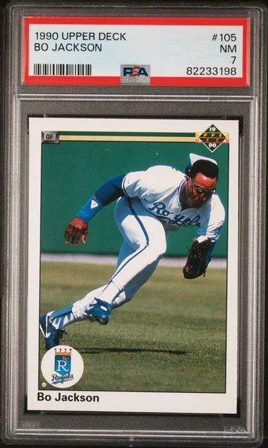 1990 Upper Deck Bo Jackson #105 card image