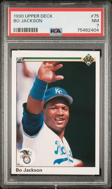 1990 Upper Deck Bo Jackson #75 card image