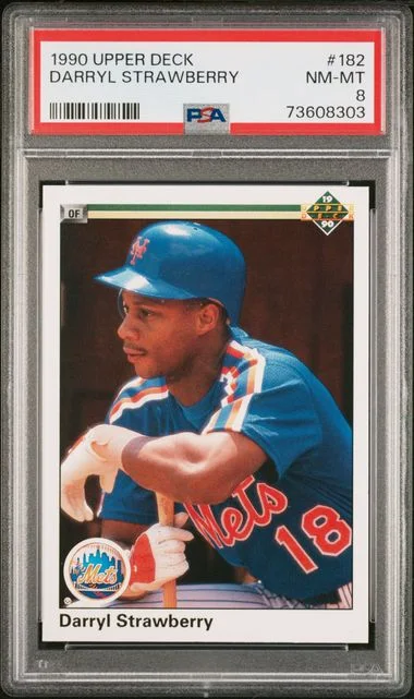 1990 Upper Deck Darryl Strawberry #182 card image