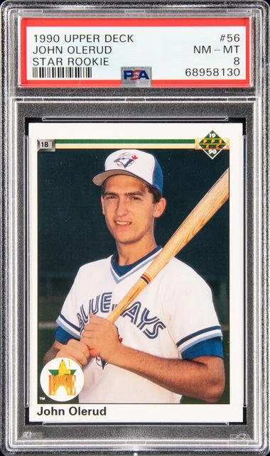 1990 Upper Deck John Olerud Star #56 card image