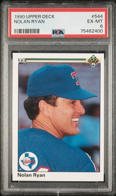 1990 Upper Deck Nolan Ryan #544 card image