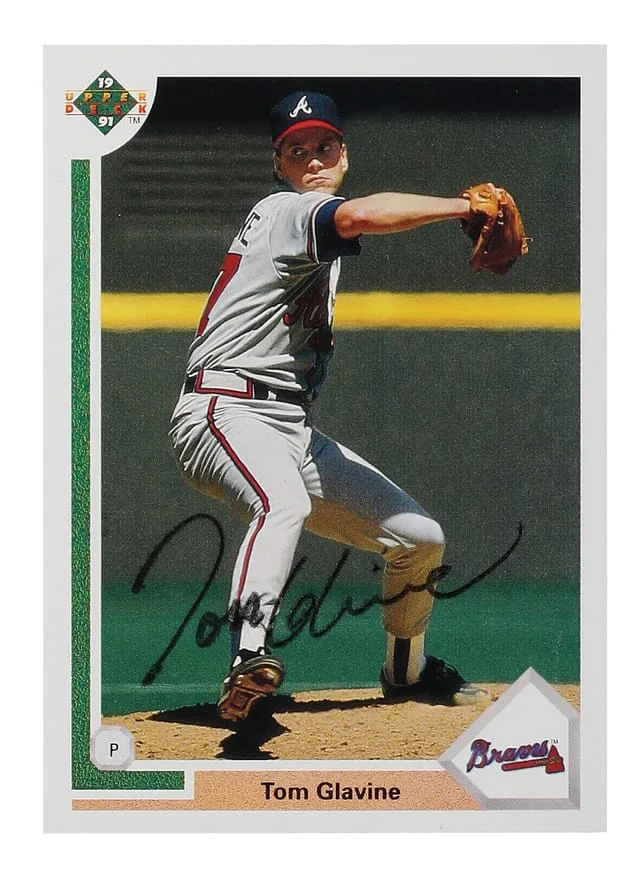 1990 Upper Deck Tom Glavine #480 card image